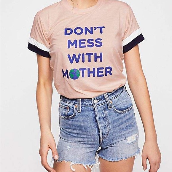Free People Tops - NWOT Don’t mess with mother Camp Collection Top